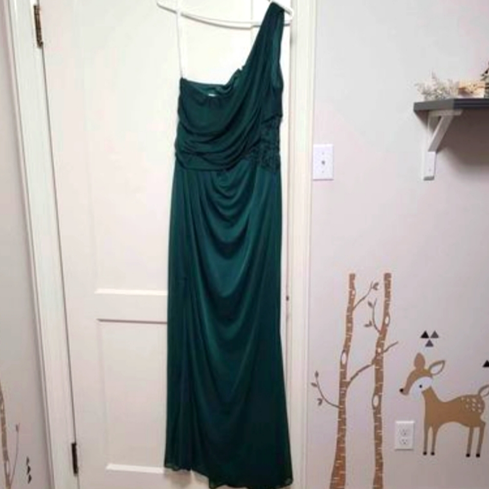 Davids Bridal Green Gown